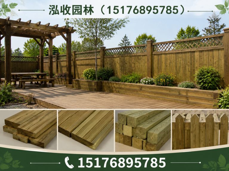 文昌塑木地板展示图
